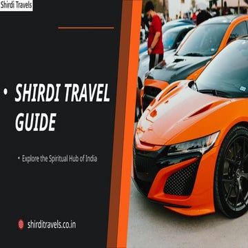 A Day Trip to Shirdi for Fun, adventure at Saiteerth | PDF