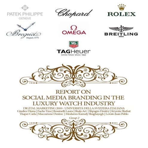 Luxury watch report | PDF