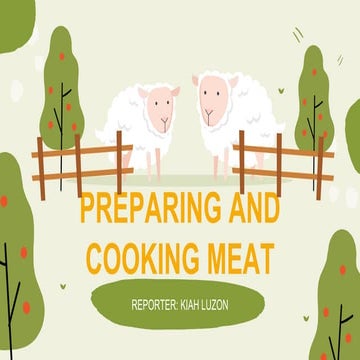 different cuts of meat