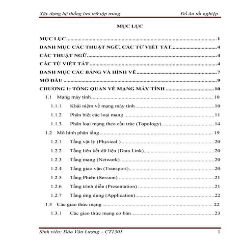Luận văn: Xây dựng hệ thống lưu trữ tập trung, HOT