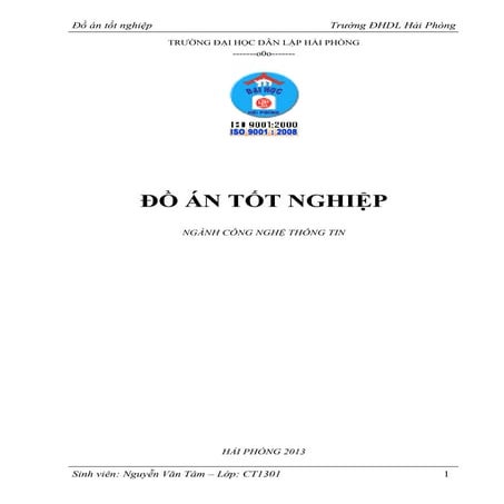 Đề tài: Xây dựng hệ thống quản lý kinh doanh cho công ty dược