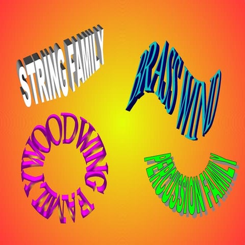 Orchestra Instruments by Álvaro Domínguez