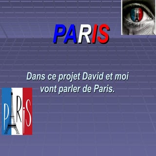 París según Álvaro y David