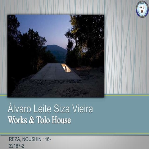 áLvaro leite siza vieira & casa tolo