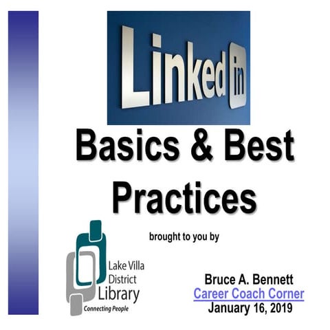 LinkedIn Basics & Best Practices 