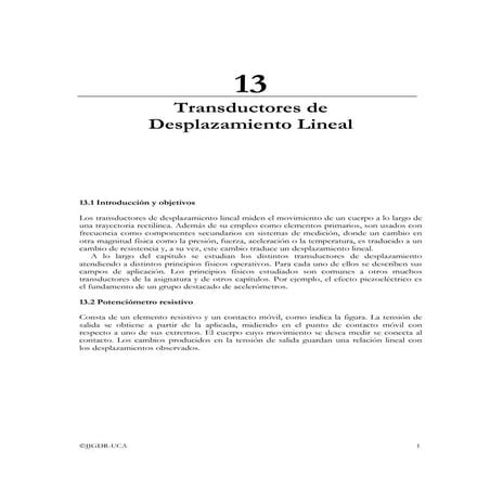Transductores de Desplazamiento Lineal LDVT