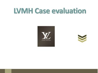 Lvmh case evaluation
