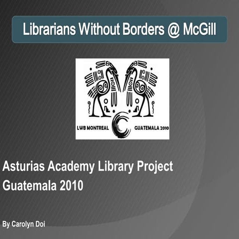 LWB Guatemala Trip 2010  photo slideshow presentation