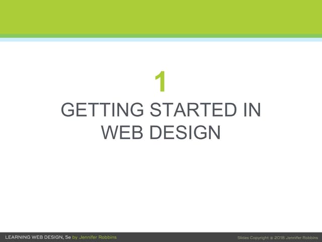 Ch 1: Getting Started