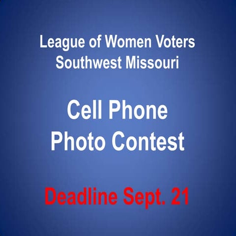 LWVSwMo photo contest
