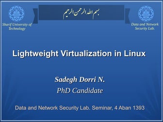 Lightweight Virtualization in Linux