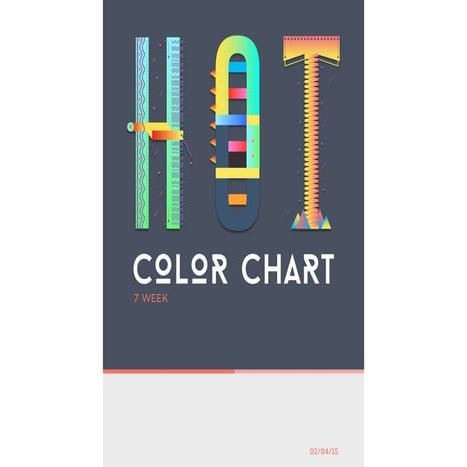 The Hot 200 Color Chart