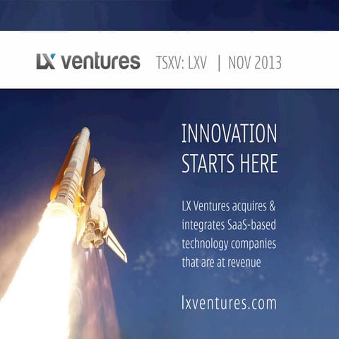 LX Ventures November Investor Presentation