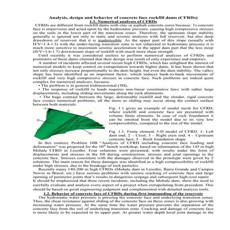 Lyapichev. Analysis, design & behavior of CFRDs