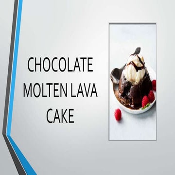 Lyca medrano-chocolate lava cake
