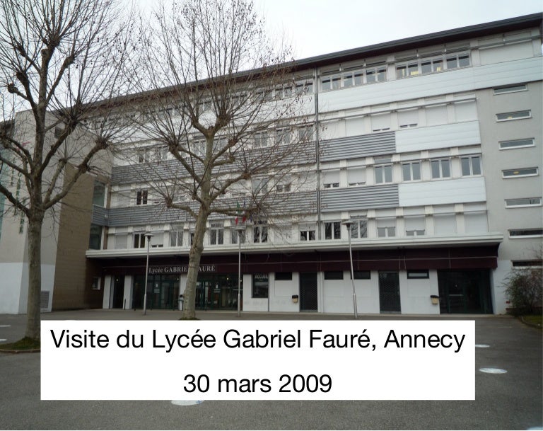 Lycee Gabriel Faure Lycee Gabriel Faure
