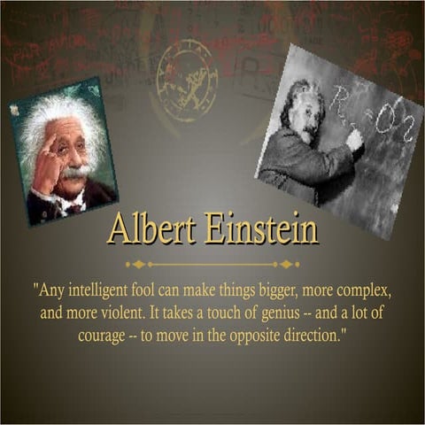 Albert Einstein