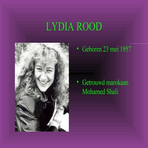 Lydia Rood | PPT