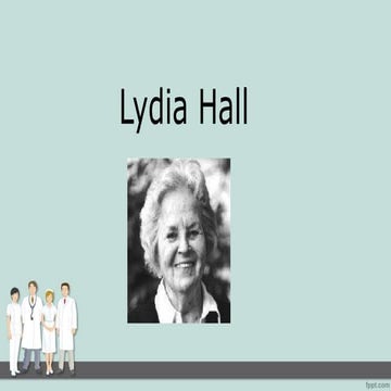 Lydia hall   