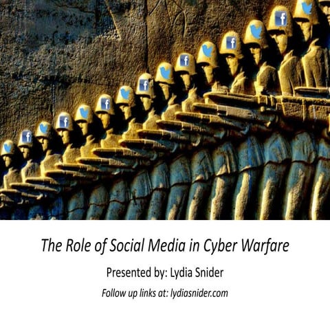 The Role of Social Media in Cyber Warfare