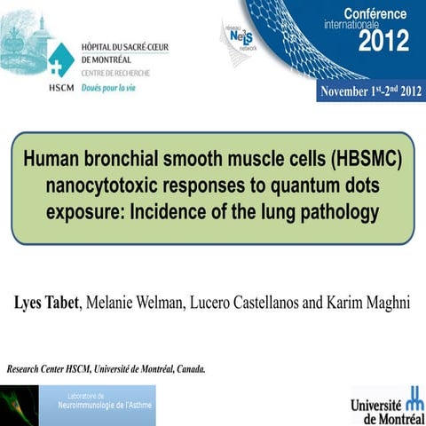 Lyes tabet_Human bronchial smooth muscle cells and nanocytotoxic responses to...