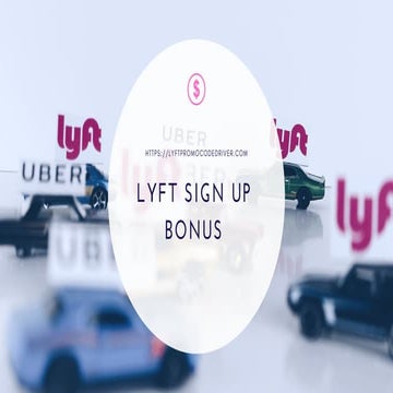 Lyft Sign up Bonus