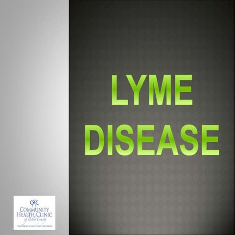 Lyme disease | PPTX
