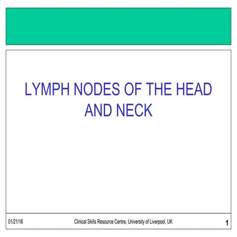 Lymph Node Examination