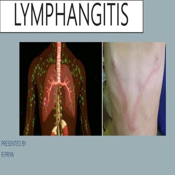 Lymphangitis