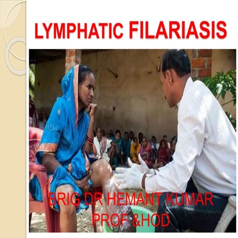Lymphatic filariasis