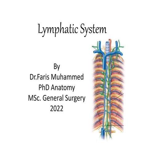 Anatomi pembahsan tentang lymphatic System (anatomy).ppt