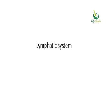 lymphatic system.pptx