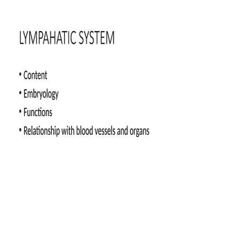 LYMPHATIC System lymphaticLYMPHATIC SYSTEM SYSTEM.pptx