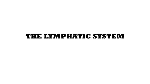 LYMPHATIC SYSTEM for studying  PPT (MAY).pptx
