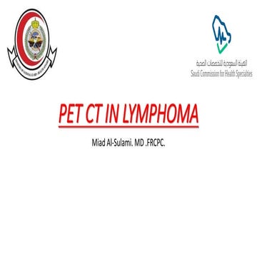 Lymphoma and PET CT. | PDF