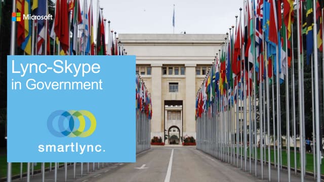 Lync skype in government