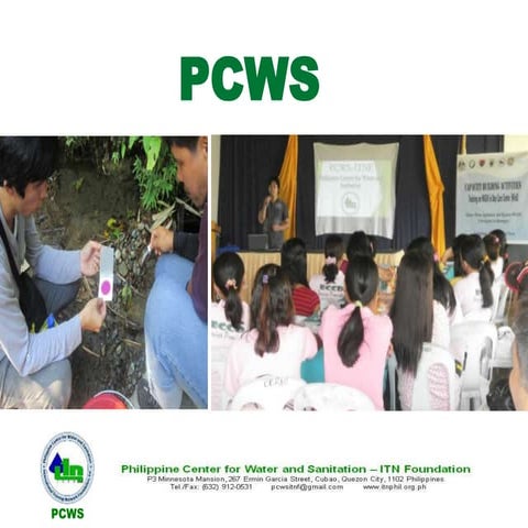 Philippines | Jun-16 | PCWS - Philippine Center for Water Sanitation
