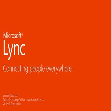 Lync Hoster Pack 2013 Product Overview