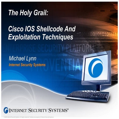 Lynn cisco IOS Exploit Presentation | PDF