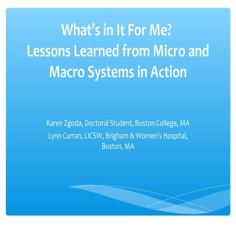 Micro and Macro Systems in Action | PPT
