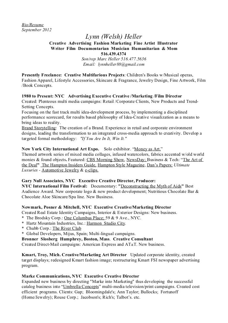 art directors resumes