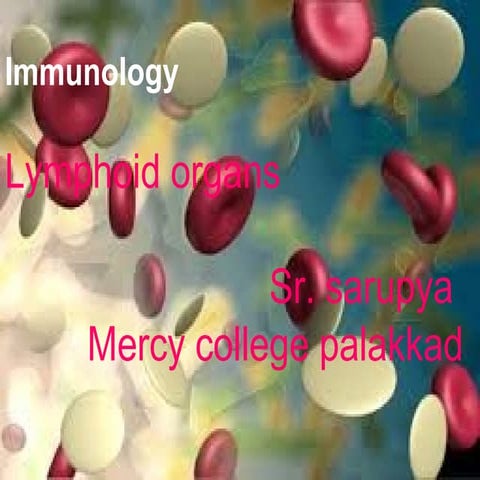 Lymphoid organs  ppt