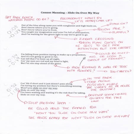 Connor Lyric Analysis