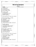 We are the champions lyrics