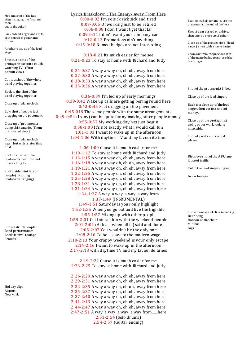 Lyrics Breakdown Lyrics Breakdown