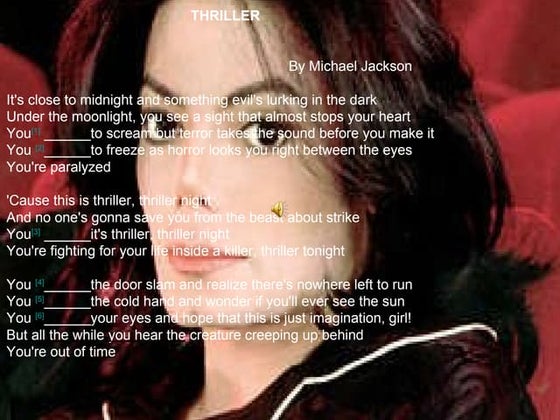 Michael Jackson Thriller | PDF