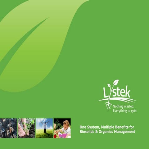 Biosolids Management - Lystek Company Overview | PDF