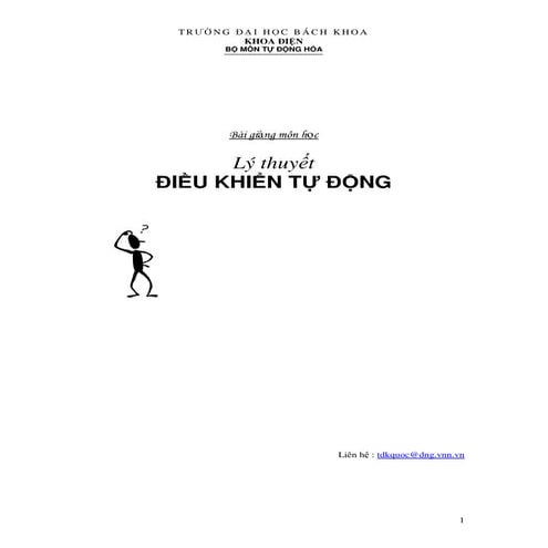 Ly thuyet dieu khien tu dong full