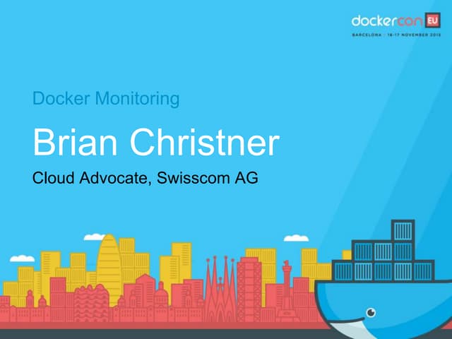 DockerCon EU 2015: Docker Monitoring