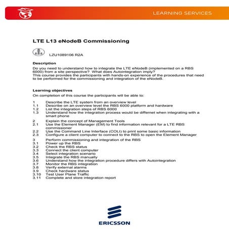 Lzu 108-9106-lte-l13-enodeb-commissioning-course-description
